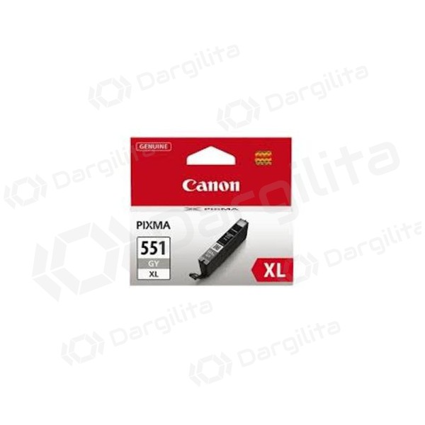 Canon CLI-551XL (6447B001), pilka kasetė rašaliniams spausdintuvams