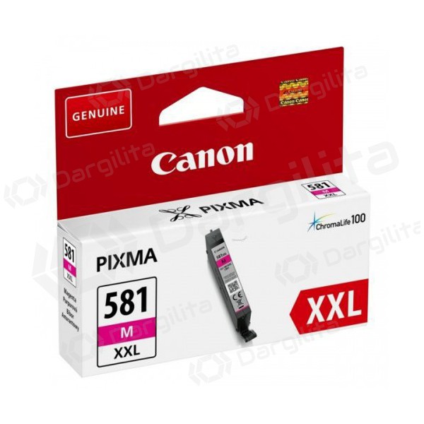 Canon CLI-581 XXL (1996C001), purpurinė kasetė rašaliniams spausdintuvams