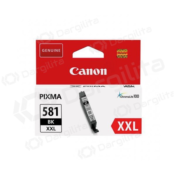 Canon CLI-581 XXL (1998C001), juoda kasetė rašaliniams spausdintuvams