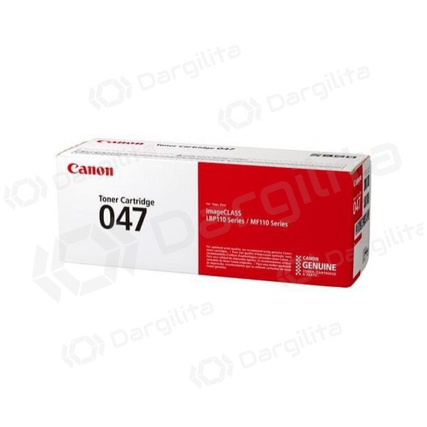 Canon CRG 047 (2164C002) juoda kasetė lazeriniams spausdintuvams, 1600 psl.