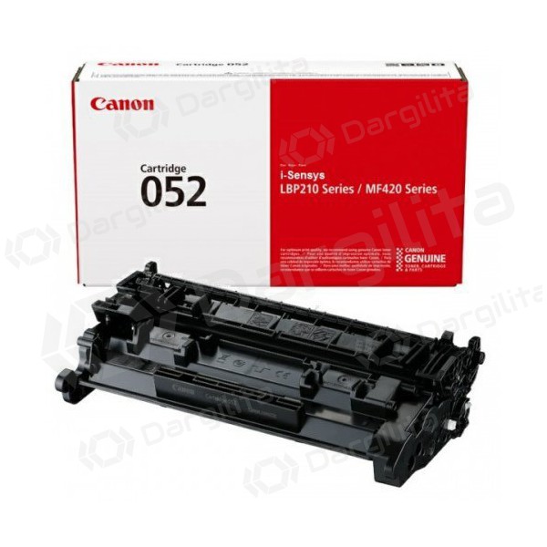 Canon CRG 052 (2199C002), juoda kasetė lazeriniams spausdintuvams, 3100 psl.