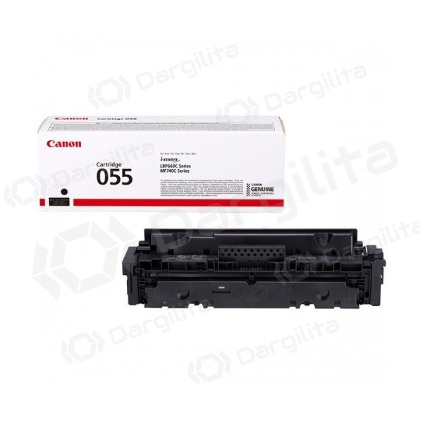 Canon CRG 055 (3016C002) Lazerinė kasetė, Juoda