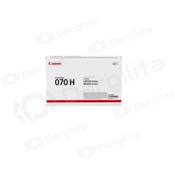 Canon CRG 070H (5640C002) Lazerinė kasetė, Juoda