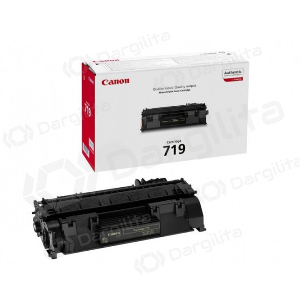 Canon CRG 719 (3479B002) juoda kasetė lazeriniams spausdintuvams, 2100 psl.