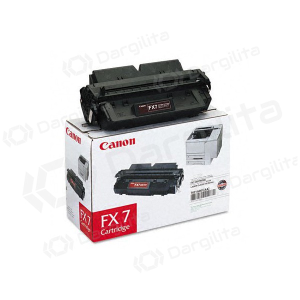 Canon FX-7 (7621A002), juoda kasetė lazeriniams spausdintuvams, 4500 psl.