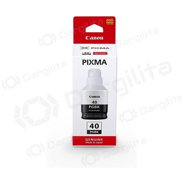 Canon GI-40PGBK (3385C001) Rašalo papildymo buteliukas, Juoda