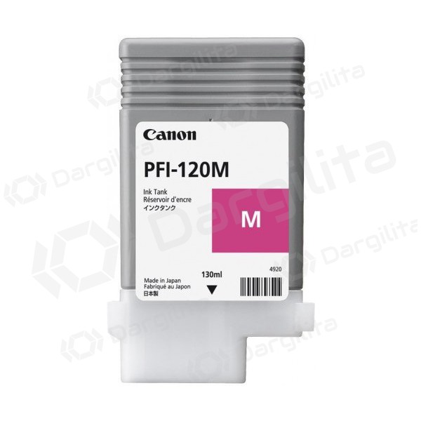 Canon PFI-120 (2887C001), purpurinė kasetė rašaliniams spausdintuvams