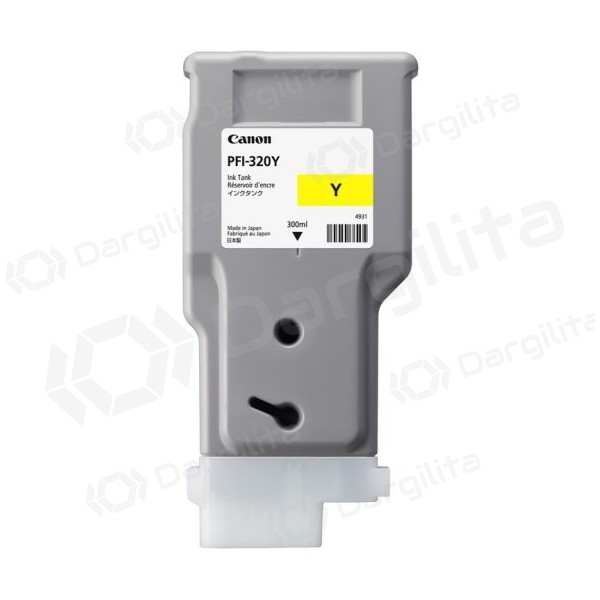 Canon PFI-320Y (2893C001) Rašalinė kasetė, Geltona