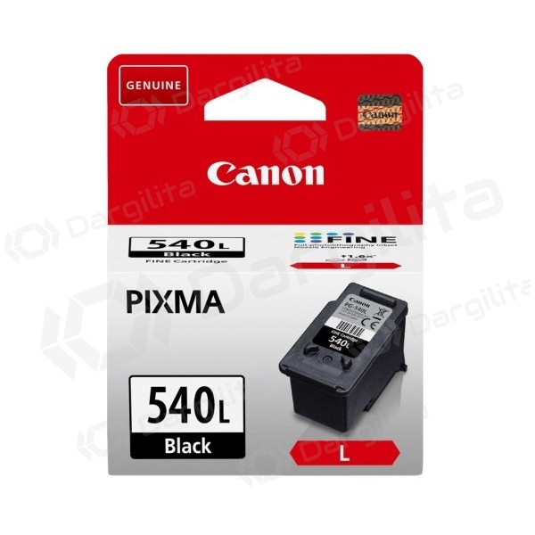Canon PG-540L kasetė rašaliniams spausdintuvams, tinka PIXMA MX475, MX515, MX395, Juoda (300 psl)