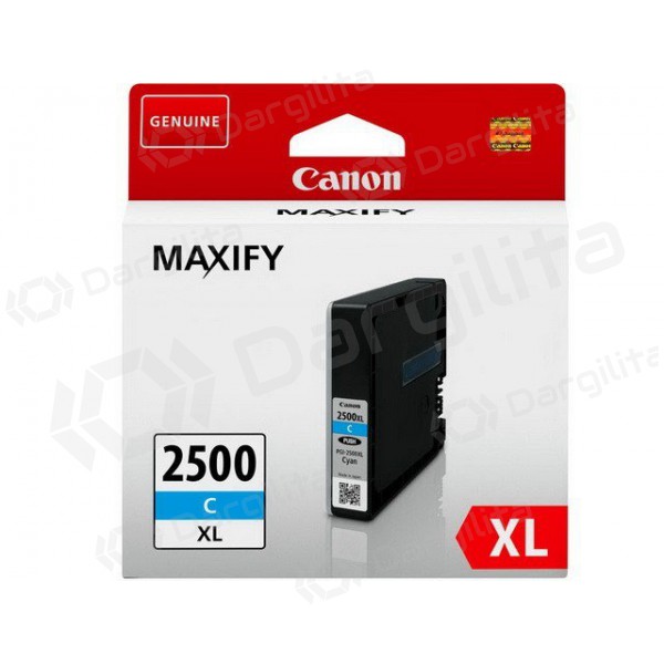 Canon PGI-2500 XL (9265B001), žydra kasetė rašaliniams spausdintuvams