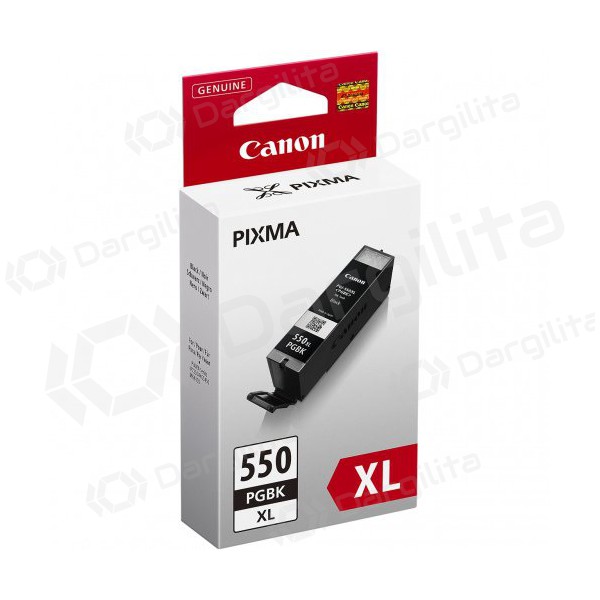 Canon PGI-550XL Pigment (6431B001), juoda kasetė rašaliniams spausdintuvams