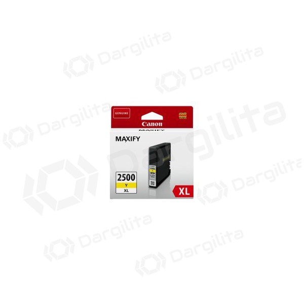Canon PGI2500 XL (9267B001), geltona kasetė rašaliniams spausdintuvams