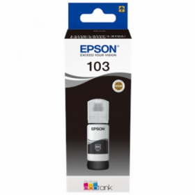Epson 103 EcoTank (C13T00S14A), juoda kasetė rašaliniams spausdintuvams, 65 ml