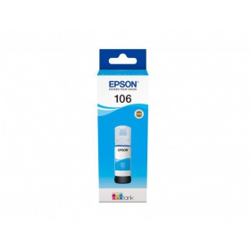 Epson 106 (C13T00R240), žydra kasetė rašaliniams spausdintuvams, 70 ml