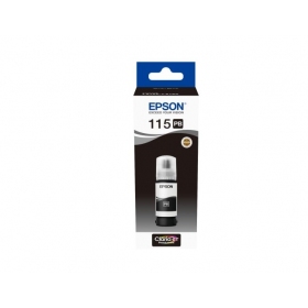 Epson 115 EcoTank (C13T07D14A) Rašalo papildymo buteliukas, Foto Juoda