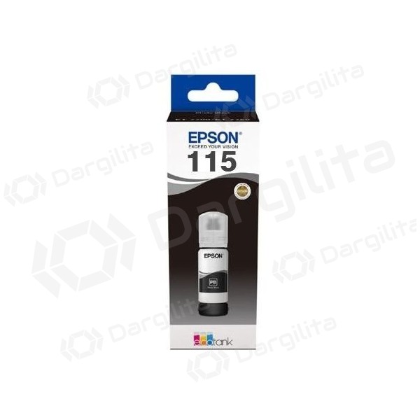 Epson 115 EcoTank (C13T07C14A) Rašalo papildymo buteliukas, Juoda