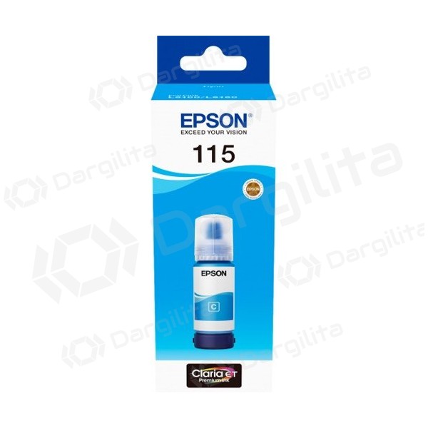 Epson 115 EcoTank (C13T07D24A) Rašalo papildymo buteliukas, Žydra