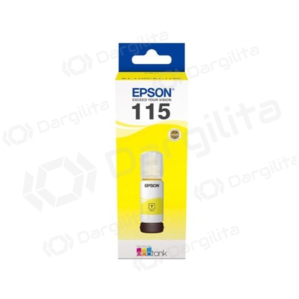 Epson 115 EcoTank (C13T07D44A) Rašalo papildymo buteliukas, Geltona