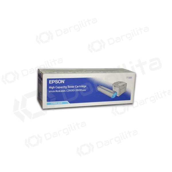 Epson C13S050232 (C2600), žydra kasetė lazeriniams spausdintuvams, 2000 psl.