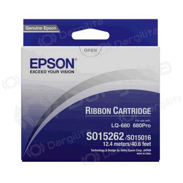 Epson S015016 (C13S015262) (Ersatz für C13S015016), juoda juostelė 2000000 simboliai