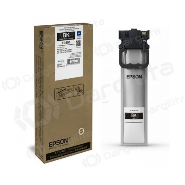 Epson T9451 XL (C13T945140) Rašalinė kasetė, Juoda