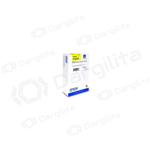 Epson XL (C13T755440), geltona kasetė rašaliniams spausdintuvams