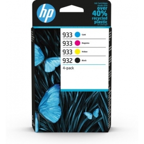 HP 932/933 4-pack (6ZC71AE) Rašalinių kasečių komplektas, BK/C/M/Y