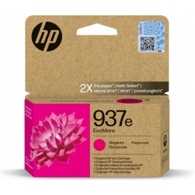 HP 937e EvoMore (4S6W7NE) Rašalinė kasetė, Purpurinė