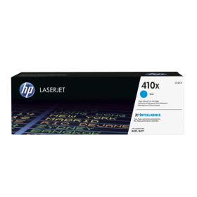HP No.410X HC (CF411X), žydra kasetė lazeriniams spausdintuvams, 5000 psl.