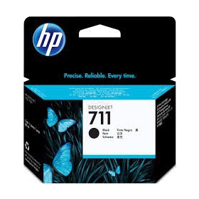 HP No.711 HC (CZ133A), juoda kasetė rašaliniams spausdintuvams