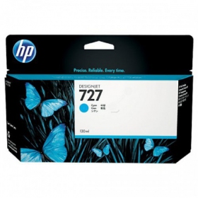 HP No.727 (F9J76A), žydra kasetė expired date rašaliniams spausdintuvams