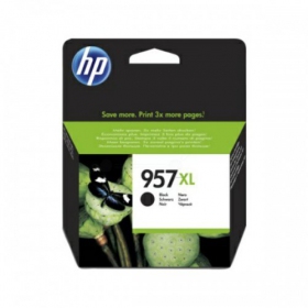HP No.957 XL (L0R40AE), juoda kasetė rašaliniams spausdintuvams, 3000 psl.
