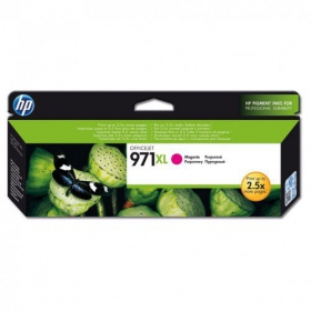 HP No.971 XL (CN627AE), purpurinė kasetė, pasibaigęs galiojimas rašaliniams spausdintuvams, 6600 psl.
