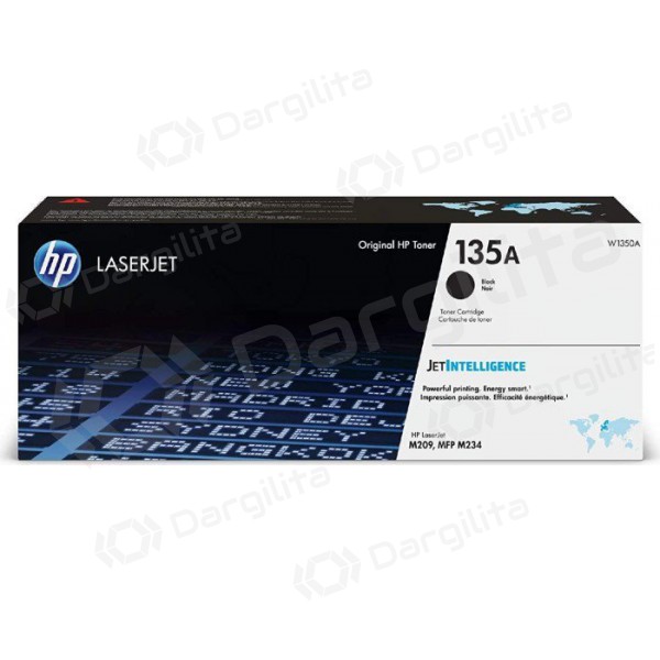 HP 135A (W1350A), juoda kasetė lazeriniams spausdintuvams, 1100 psl.