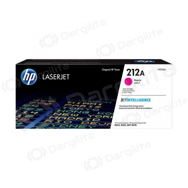 HP 212A (W2123A) Lazerinė kasetė, Purpurinė