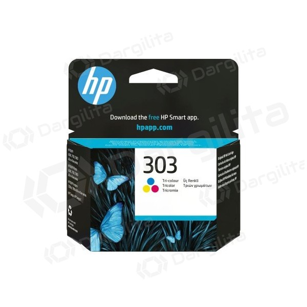 HP 303 Tri-color (T6N01AE) Rašalinė kasetė, CMY
