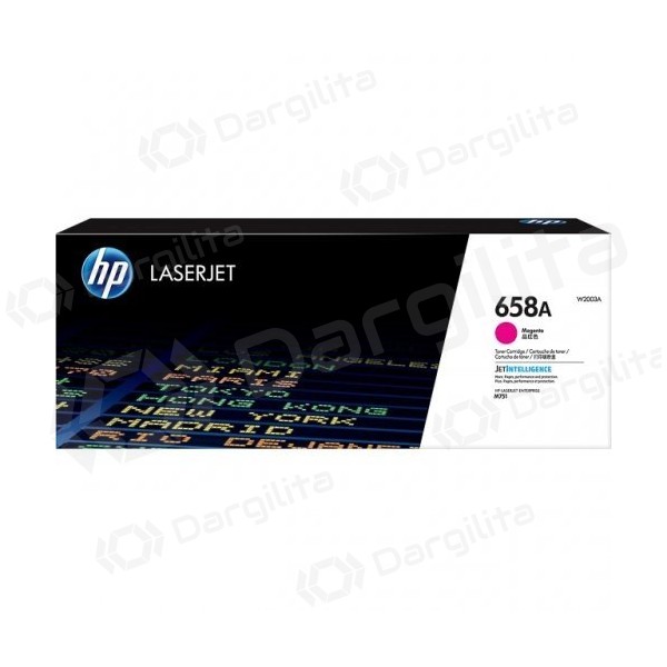 HP 658A (W2003A) Lazerinė kasetė, Purpurinė