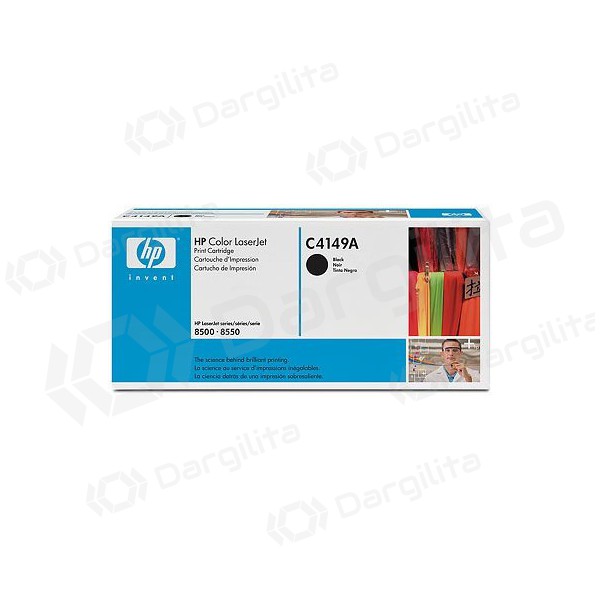 HP C4149A, juoda kasetė lazeriniams spausdintuvams, 17000 psl.