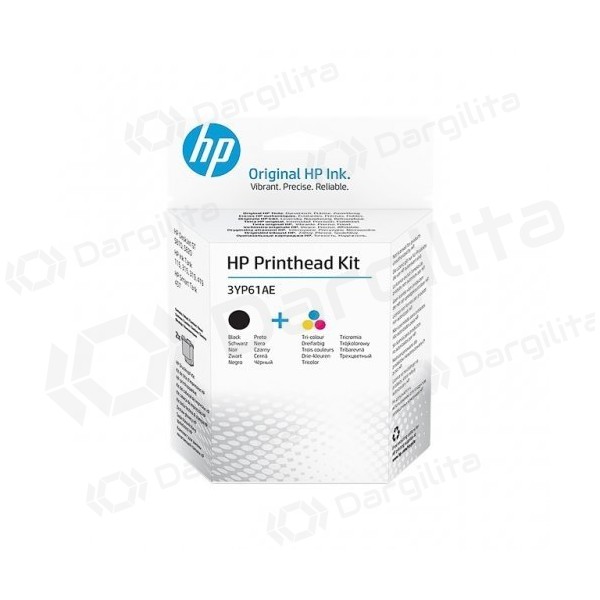 HP GT52 (3YP61AE) Printhead Kit, Black/Tri-color