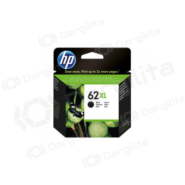 HP No.62XL (C2P05AE), juoda kasetė rašaliniams spausdintuvams, 600 psl.