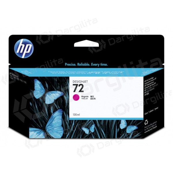 HP No.72 (C9372A), purpurinė kasetė rašaliniams spausdintuvams HP No.72 (C9372A), purpurinė kasetė rašaliniams spausdintuvams