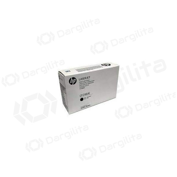 HP No.80X (CF280J), juoda kasetė lazeriniams spausdintuvams, 6900 psl. HP No.80X (CF280J), juoda kasetė lazeriniams spausdintuvams, 6900 psl.