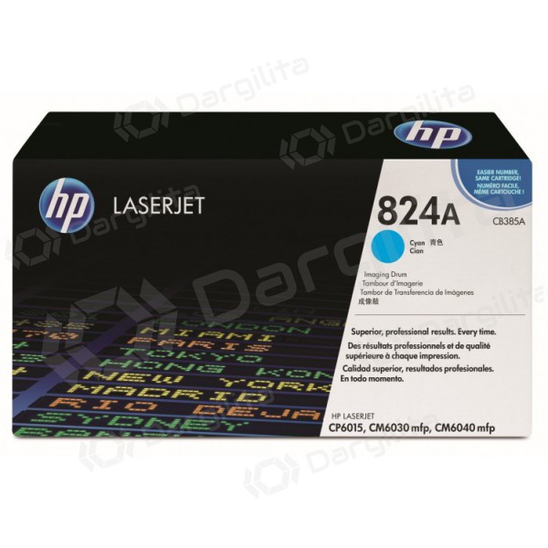 HP No.824A Image (CB385A), žydras būgnas lazeriniams spausdintuvams HP No.824A Image (CB385A), žydras būgnas lazeriniams spausdintuvams