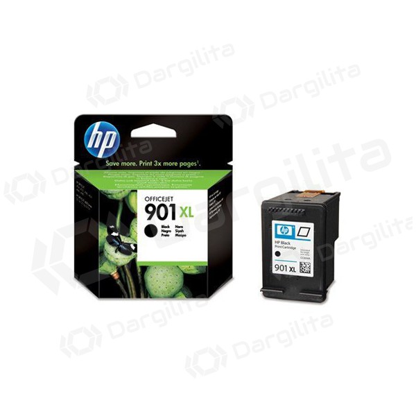 HP No.901 XL (CC654AE), juoda kasetė rašaliniams spausdintuvams, 700 psl.