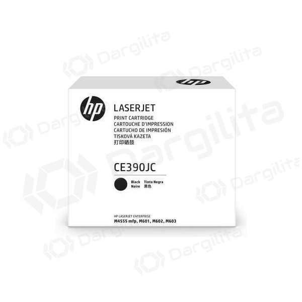 HP No.90X (CE390J), juoda kasetė lazeriniams spausdintuvams, 24000 psl.