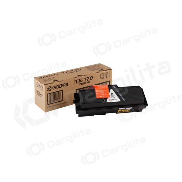 Kyocera TK-170 (1T02LZ0NL0), juoda kasetė lazeriniams spausdintuvams, 7200 psl. Kyocera TK-170 (1T02LZ0NL0), juoda kasetė lazeriniams spausdintuvams, 7200 psl.