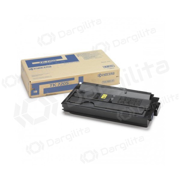 Kyocera TK-7205 (1T02NL0NL0), juoda kasetė lazeriniams spausdintuvams, 35000 psl. Kyocera TK-7205 (1T02NL0NL0), juoda kasetė lazeriniams spausdintuvams, 35000 psl.