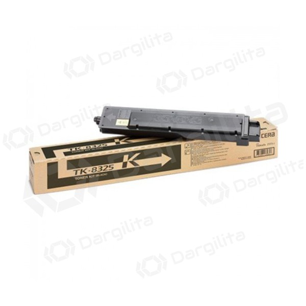 Kyocera TK-8325 (1T02NP0NL0), juoda kasetė lazeriniams spausdintuvams, 18000 psl. Kyocera TK-8325 (1T02NP0NL0), juoda kasetė lazeriniams spausdintuvams, 18000 psl.