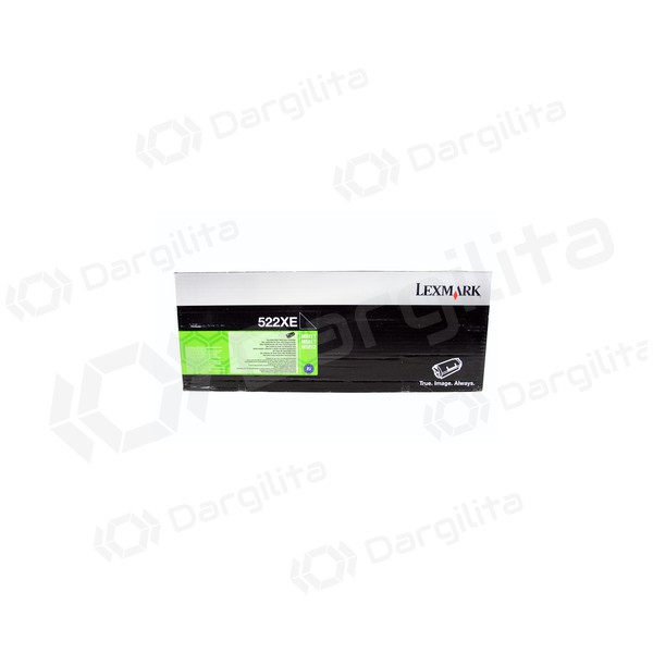 Lexmark 522XE (52.5D2X0E), juoda kasetė lazeriniams spausdintuvams, 45000 psl.