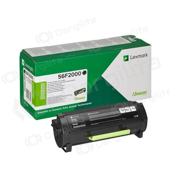 Lexmark 56F2000 Lazerinė kasetė, Juoda